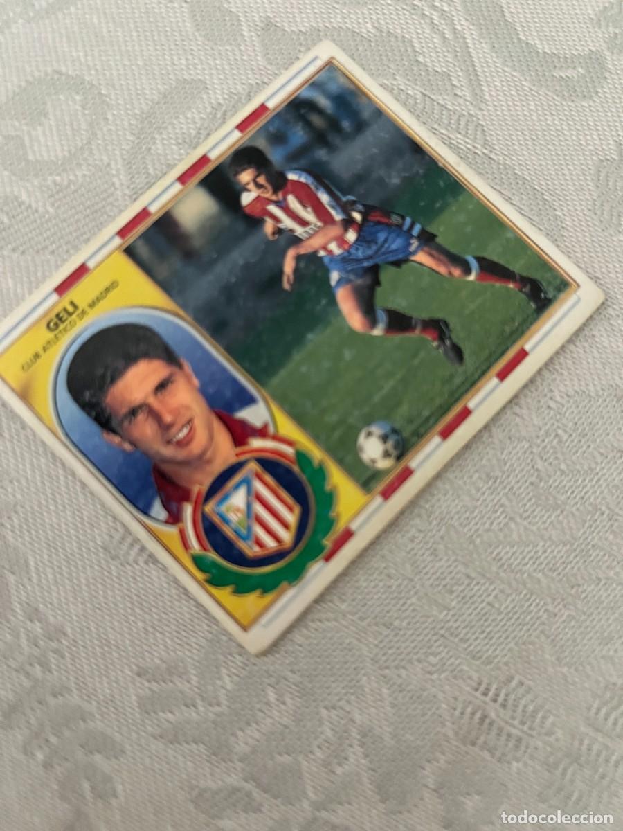 Cromos de f&uacute;tbol: GELI ATLETICO DE MADRID SIN PEGAR LIGA ESTE 1996 1997