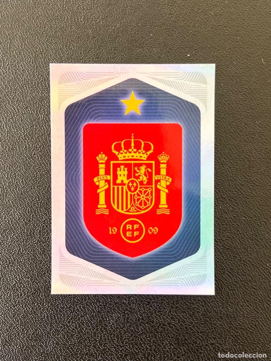 Cromos de f&uacute;tbol: 1 ESCUDO ESPA&Ntilde;A STICKER COLECCI&Oacute;N SELECCI&Oacute;N ESPA&Ntilde;OLA F&Uacute;TBOL CARREFOUR CROMO MUNDIAL 2026