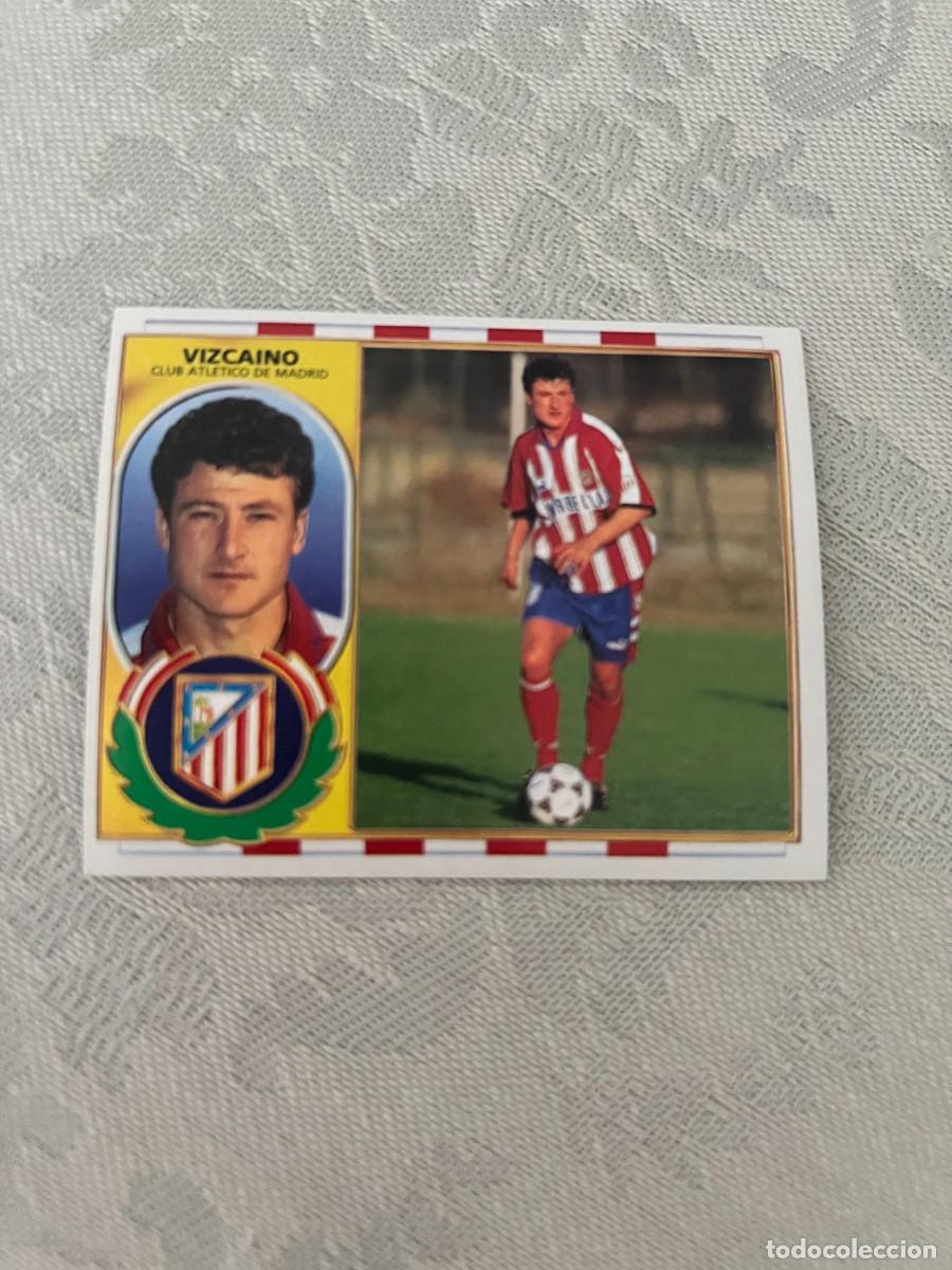 Cromos de f&uacute;tbol: VIZCAINO ATLETICO DE MADRID SIN PEGAR LIGA ESTE 1996 1997