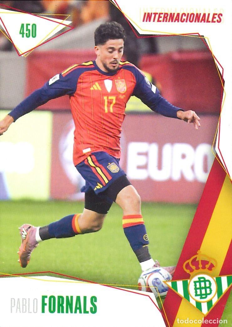 Cromos de f&uacute;tbol: FUTBOL - BETIS CARDS - 2025-2026 - 25-26 - REAL BETIS - 450 - INTERNACIONALES - PABLO FORNALS