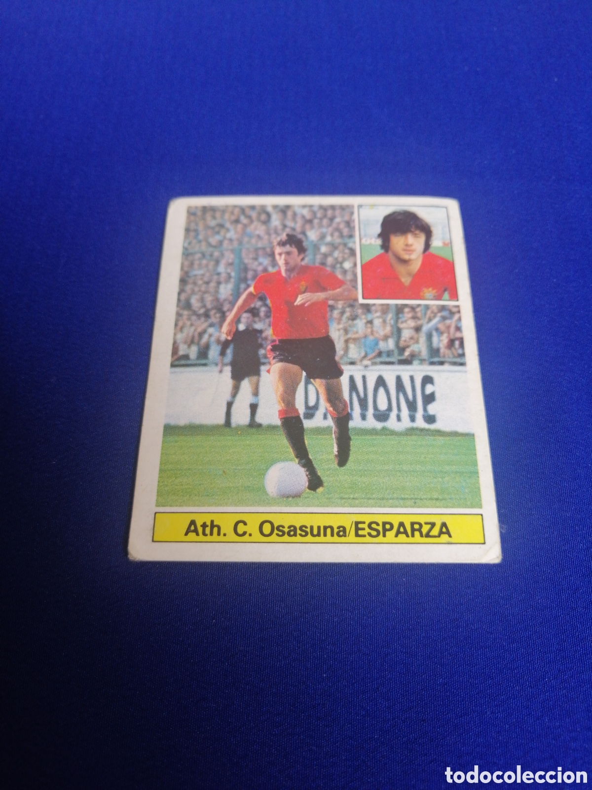 Cromos de f&uacute;tbol: LIGA 81-82 - LIGA 81-82 - ATL&Eacute;TICO CLUB OSASUNA - ESPARZA