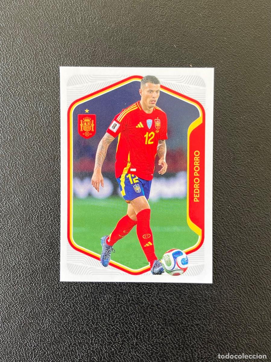 Cromos de f&uacute;tbol: 14 PEDRO PORRO ESPA&Ntilde;A STICKER COLECCI&Oacute;N SELECCI&Oacute;N ESPA&Ntilde;OLA F&Uacute;TBOL CARREFOUR CROMO MUNDIAL 2026