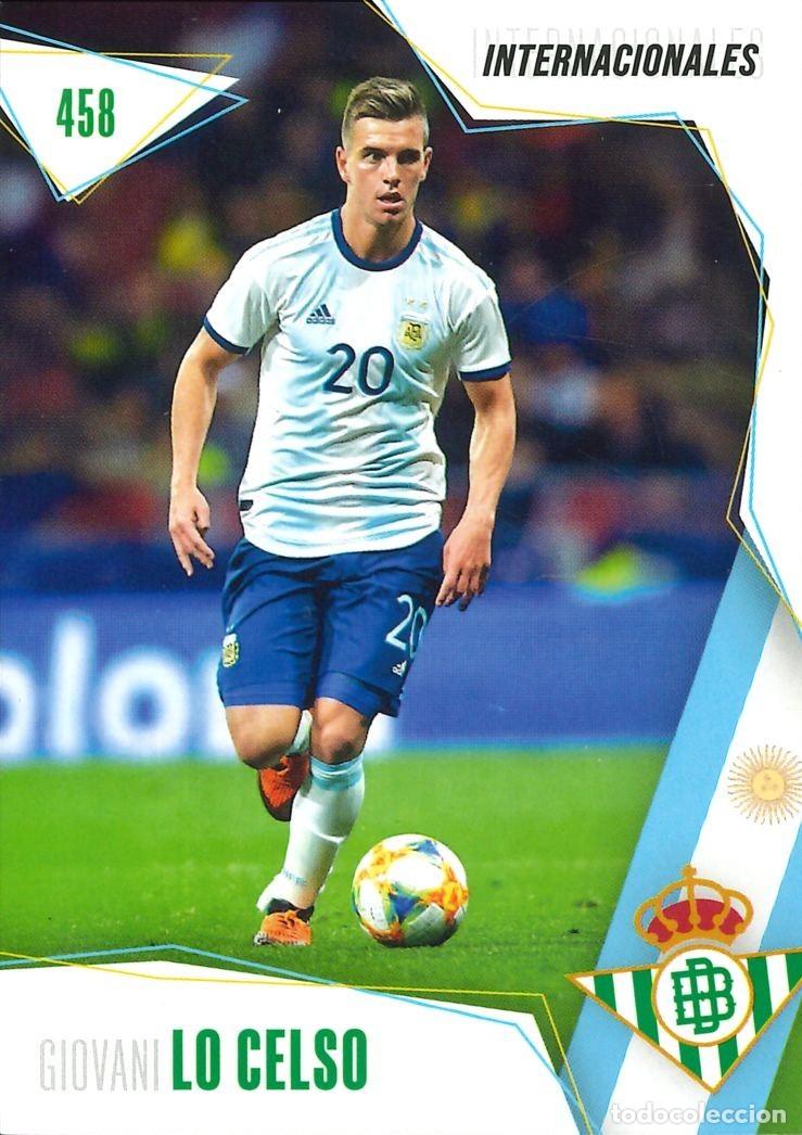 Cromos de f&uacute;tbol: FUTBOL - BETIS CARDS - 2025-2026 - 25-26 - REAL BETIS - 458 - INTERNACIONALES - GIOVANI LO CELSO
