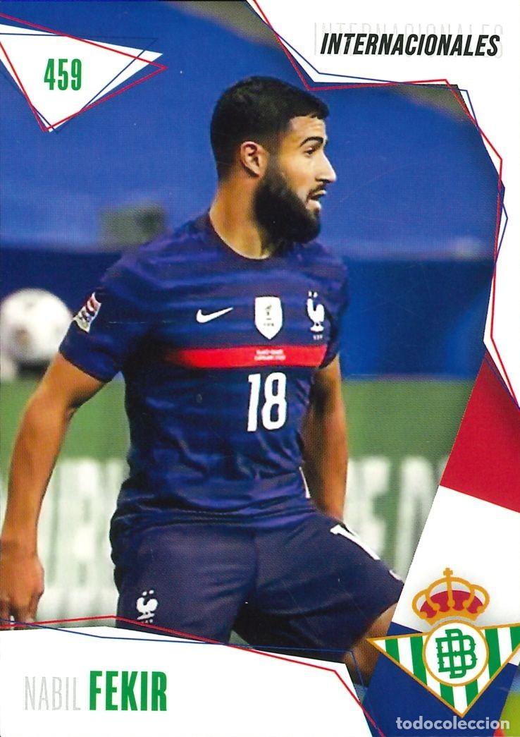 Cromos de f&uacute;tbol: FUTBOL - BETIS CARDS - 2025-2026 - 25-26 - REAL BETIS - 459 - INTERNACIONALES - NABIL FEKIR