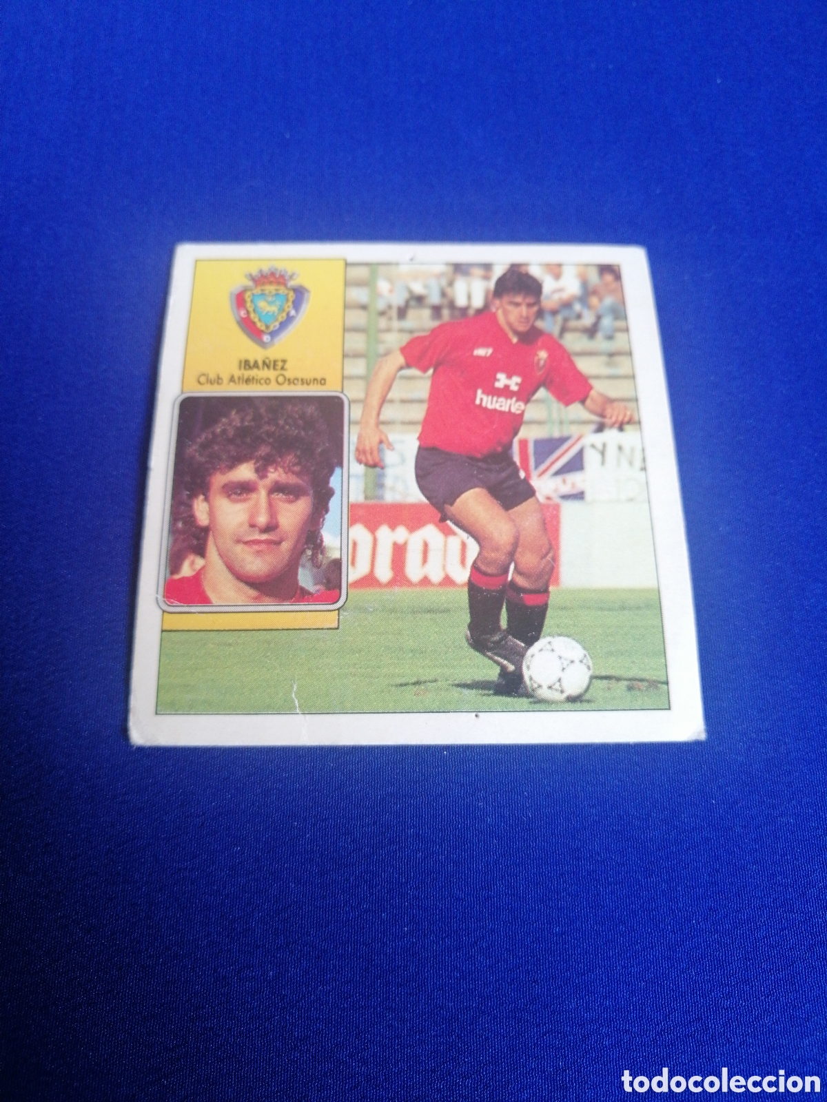 Cromos de f&uacute;tbol: LIGA 92-93- CLUB ATL&Eacute;TICO OSASUNA - IB&Aacute;&Ntilde;EZ