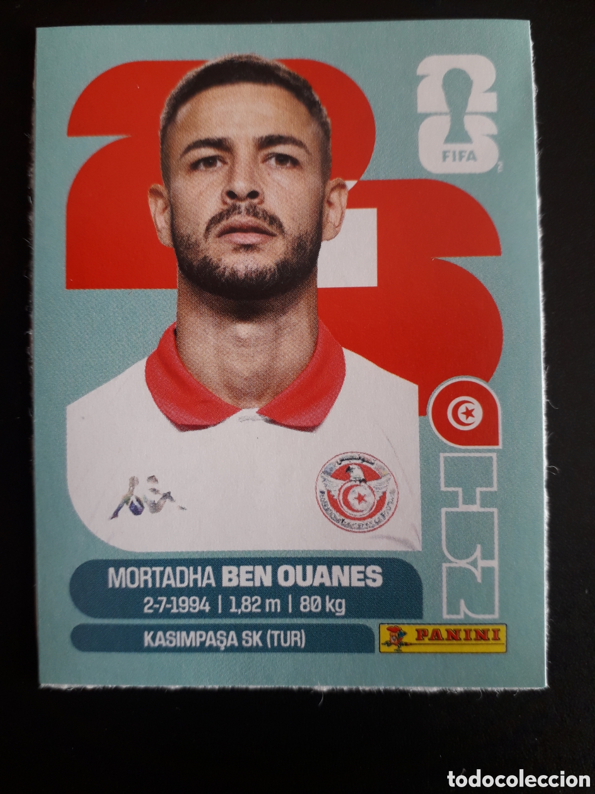 Cromos de f&uacute;tbol: BEN OUANES T&Uacute;NEZ UPDATE ACTUALIZACI&Oacute;N MUNDIAL F&Uacute;TBOL 2026 FIFA WORLD CUP PANINI PEDIDO M&Iacute;NIMO 3&euro;
