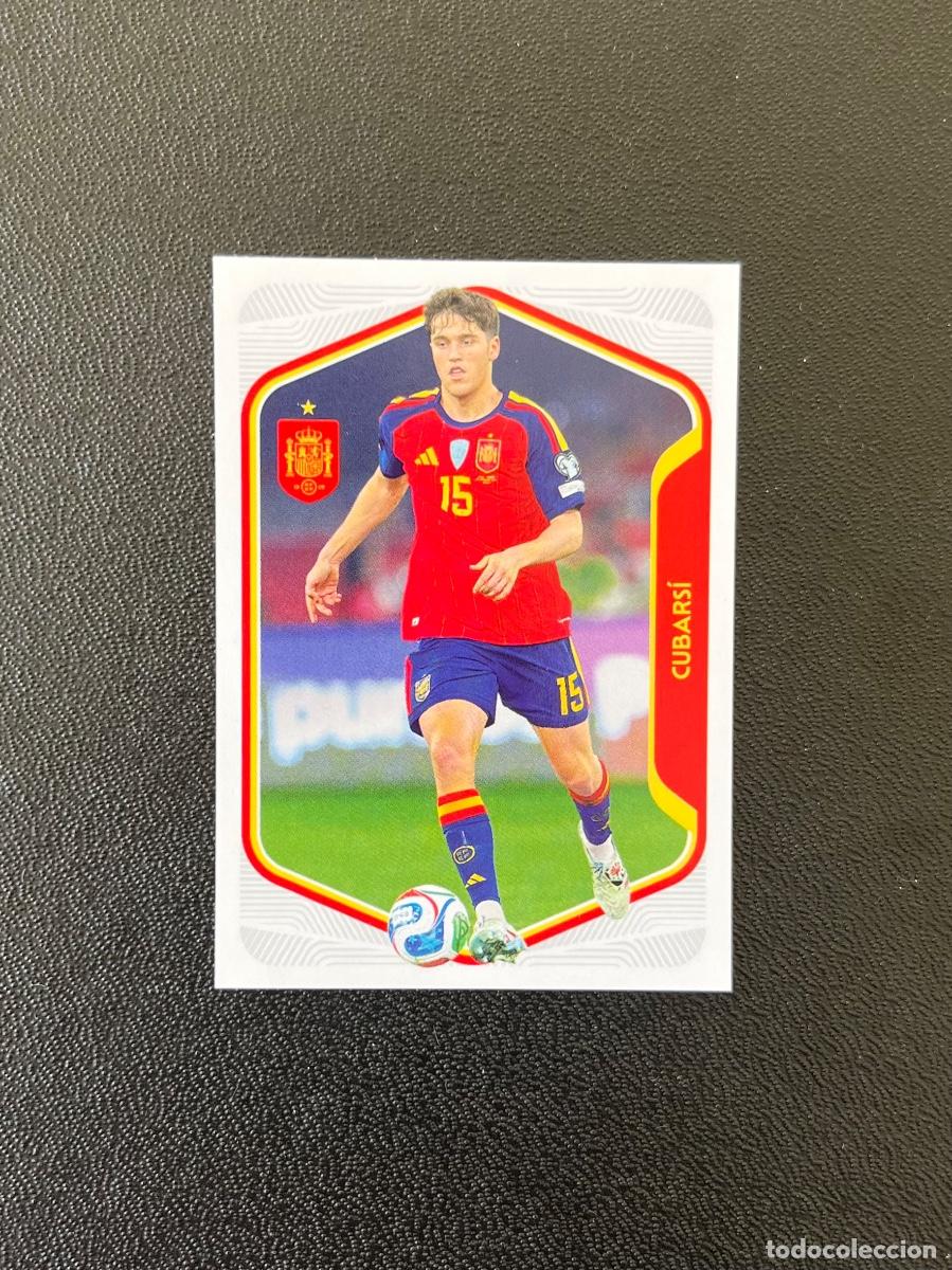 Cromos de f&uacute;tbol: 24 PAU CUBARS&Iacute; ESPA&Ntilde;A STICKER COLECCI&Oacute;N SELECCI&Oacute;N ESPA&Ntilde;OLA F&Uacute;TBOL CARREFOUR CROMO MUNDIAL 2026