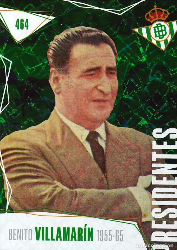 Cromos de f&uacute;tbol: FUTBOL - BETIS CARDS - 2025-2026 - 25-26 - REAL BETIS - 464 - BENITO VILLAMARIN - 1955-1965