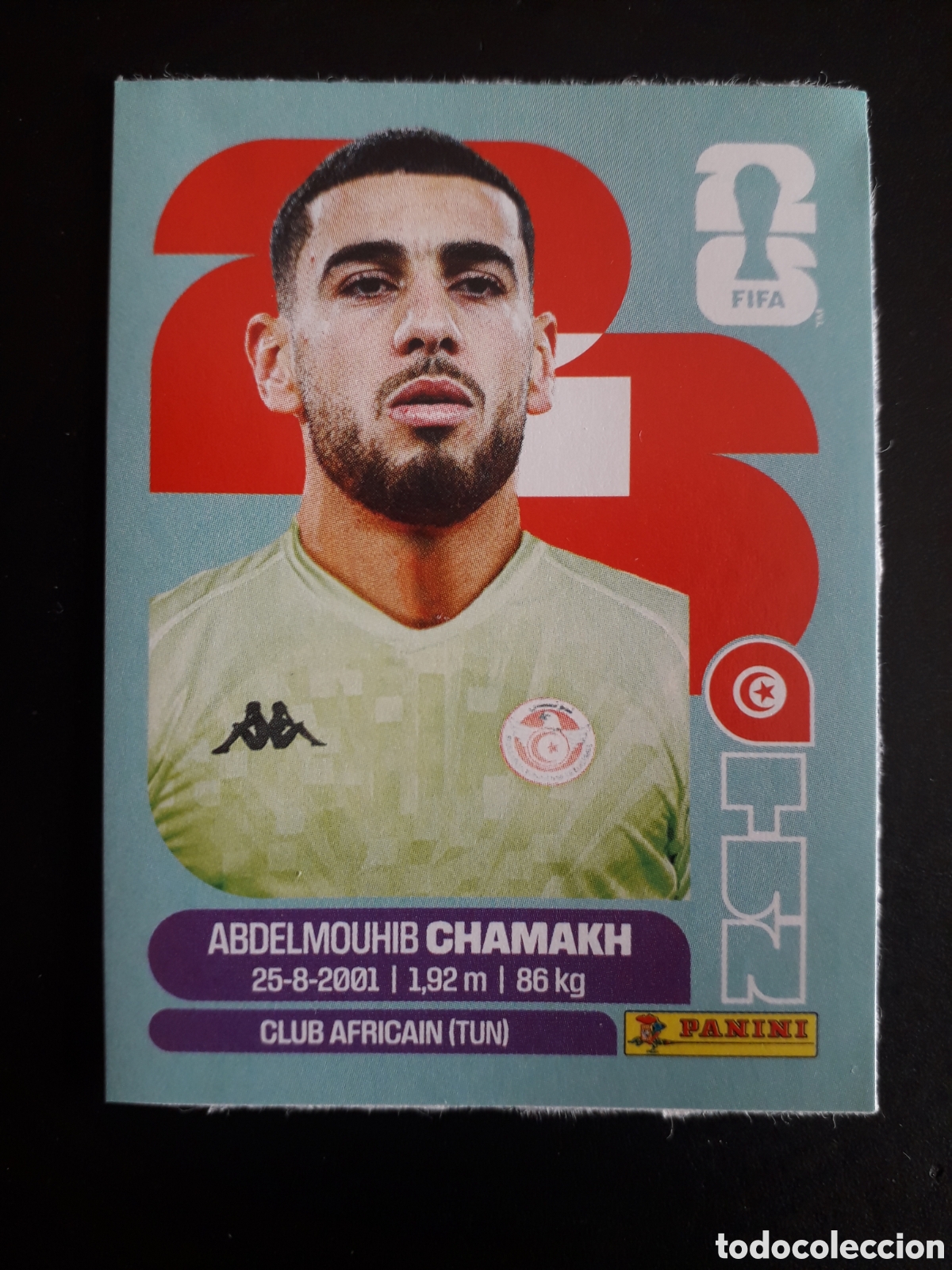 Cromos de f&uacute;tbol: CHAMAKH T&Uacute;NEZ UPDATE ACTUALIZACI&Oacute;N MUNDIAL F&Uacute;TBOL 2026 FIFA WORLD CUP PANINI PEDIDO M&Iacute;NIMO 3&euro;