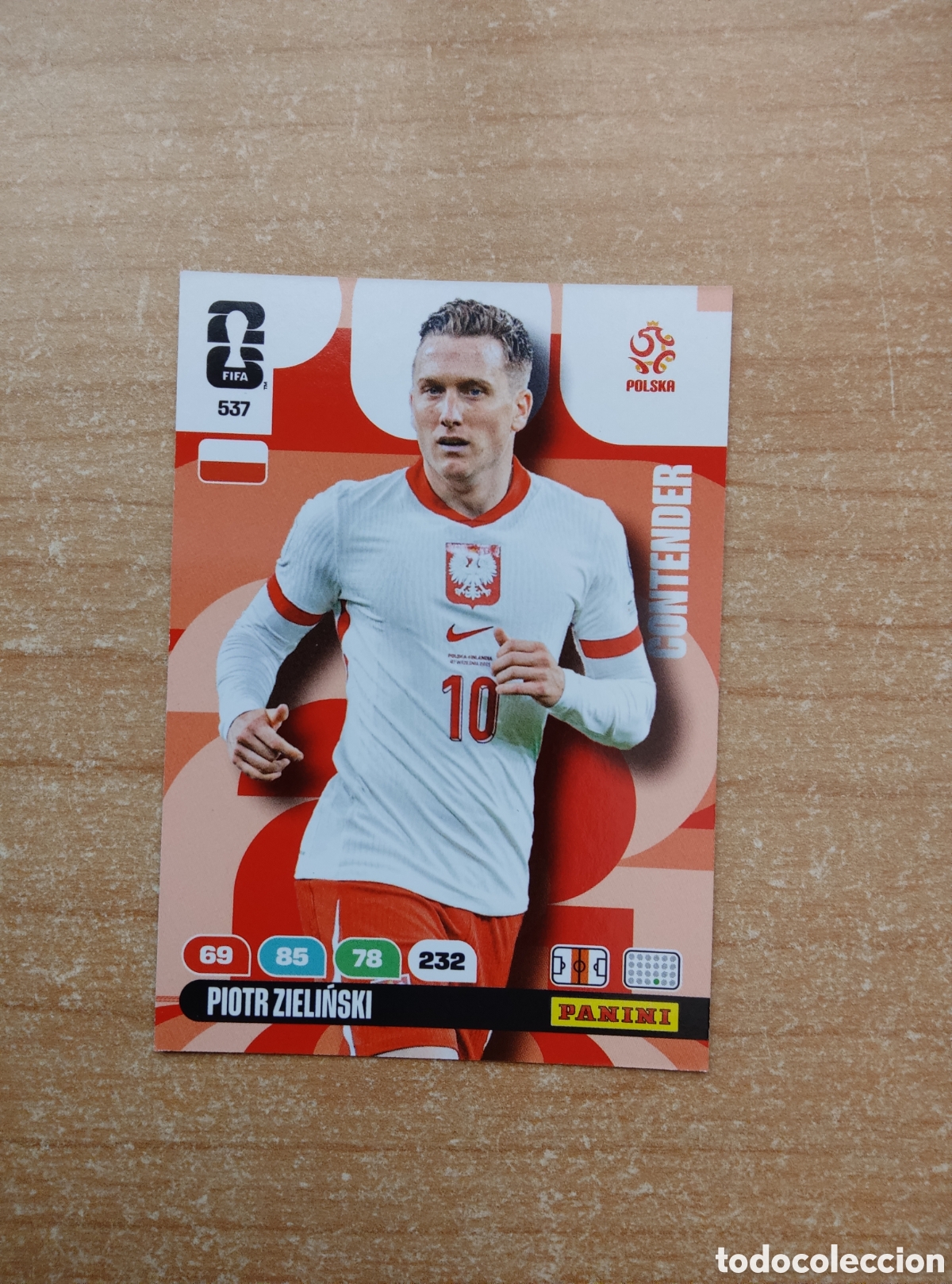 Cromos de f&uacute;tbol: 537 PIOTR ZIELWSKI POLINIA ADRENALYN XL MUNDIAL 2026