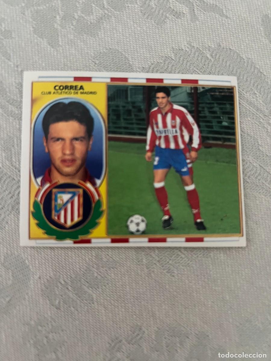 Cromos de f&uacute;tbol: CORREA ATLETICO DE MADRID SIN PEGAR LIGA ESTE 1996 1997