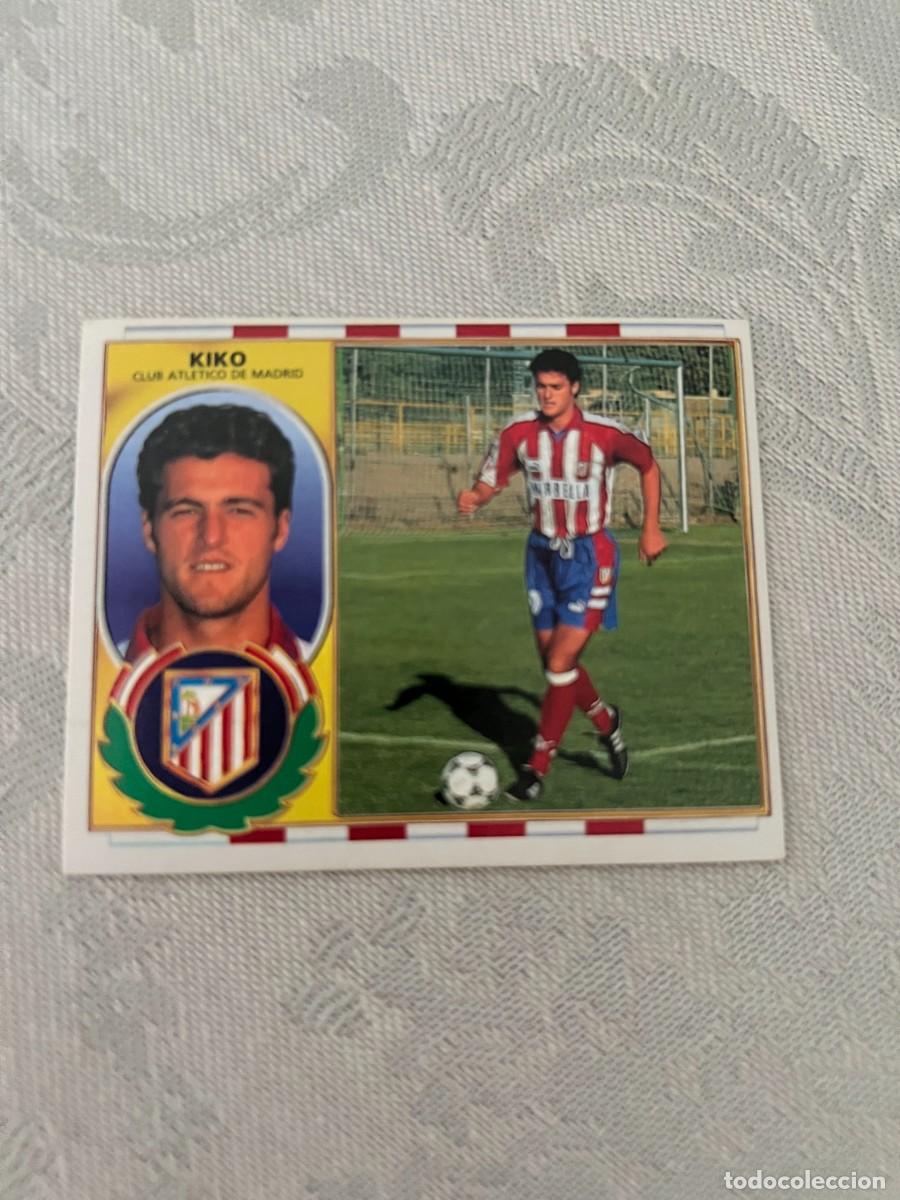 Cromos de f&uacute;tbol: KIKO ATLETICO DE MADRID SIN PEGAR LIGA ESTE 1996 1997