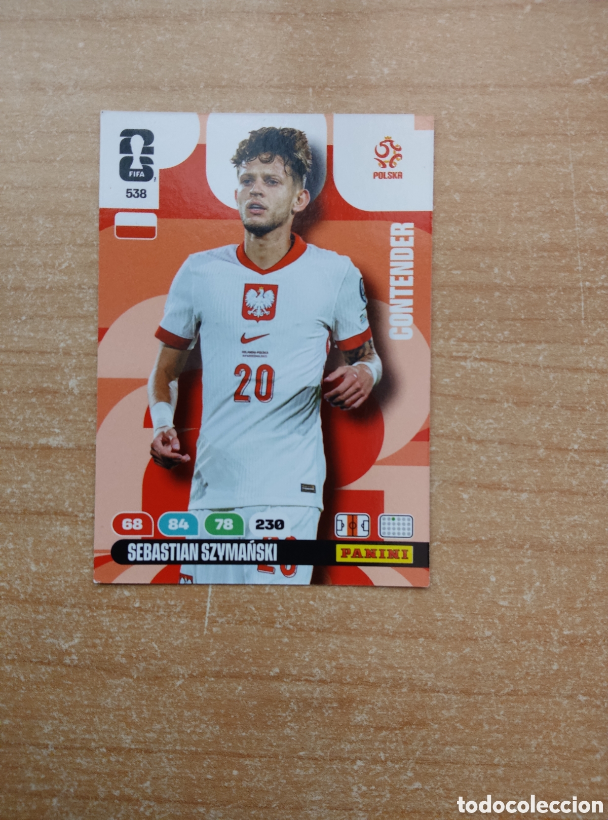 Cromos de f&uacute;tbol: 538 SEBASTIAN SYZMANSKI POLONIA ADRENALYN XL MUNDIAL 2026