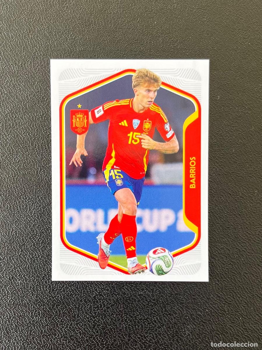 Cromos de f&uacute;tbol: 39 PABLO BARRIOS ESPA&Ntilde;A STICKER COLECCI&Oacute;N SELECCI&Oacute;N ESPA&Ntilde;OLA F&Uacute;TBOL CARREFOUR CROMO MUNDIAL 2026