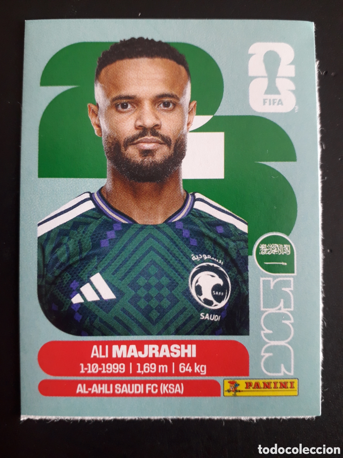Cromos de f&uacute;tbol: MAJRASHI ARABIA SAUD&Iacute; UPDATE ACTUALIZACI&Oacute;N MUNDIAL F&Uacute;TBOL 2026 FIFA WORLD CUP PANINI PEDIDO M&Iacute;NIM 3&euro;