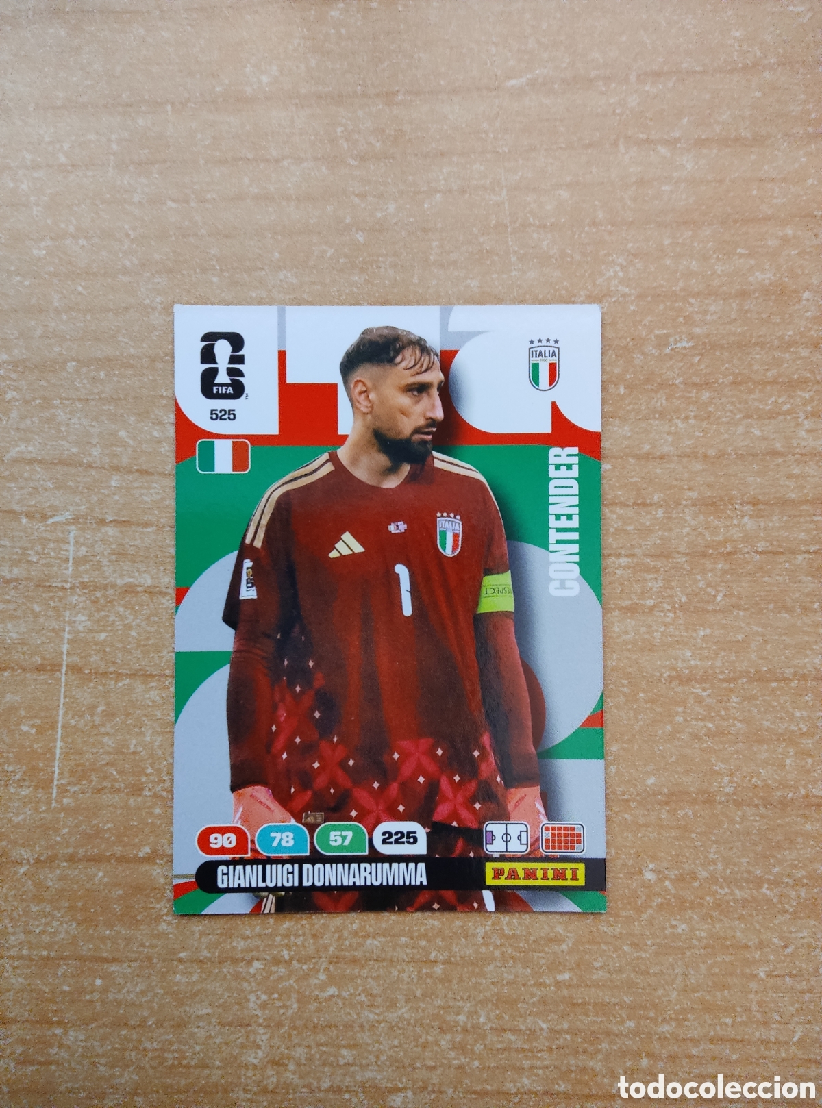 Cromos de f&uacute;tbol: 525 GIANLUIGI DONNARUMMA ITALIA ADRENALYN XL MUNDIAL 2026