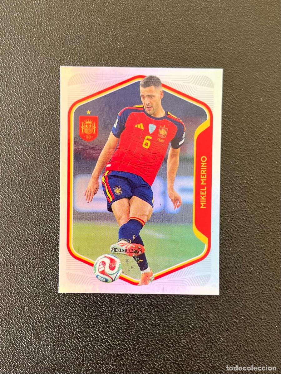 Cromos de f&uacute;tbol: 42 MIKEL MERINO ESPA&Ntilde;A STICKER COLECCI&Oacute;N SELECCI&Oacute;N ESPA&Ntilde;OLA F&Uacute;TBOL CARREFOUR CROMO MUNDIAL 2026