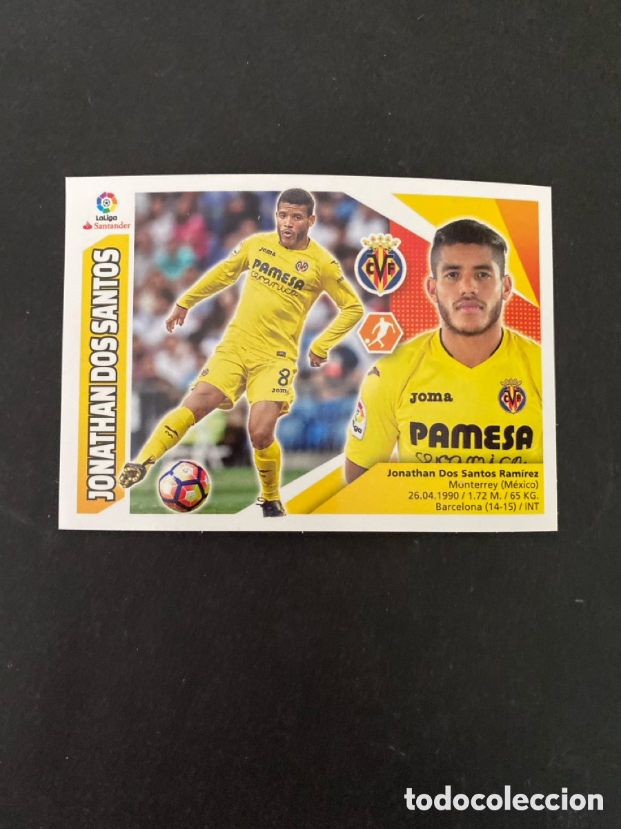 Cromos de f&uacute;tbol: Cromo liga 17/18 Villarreal CF N* 11