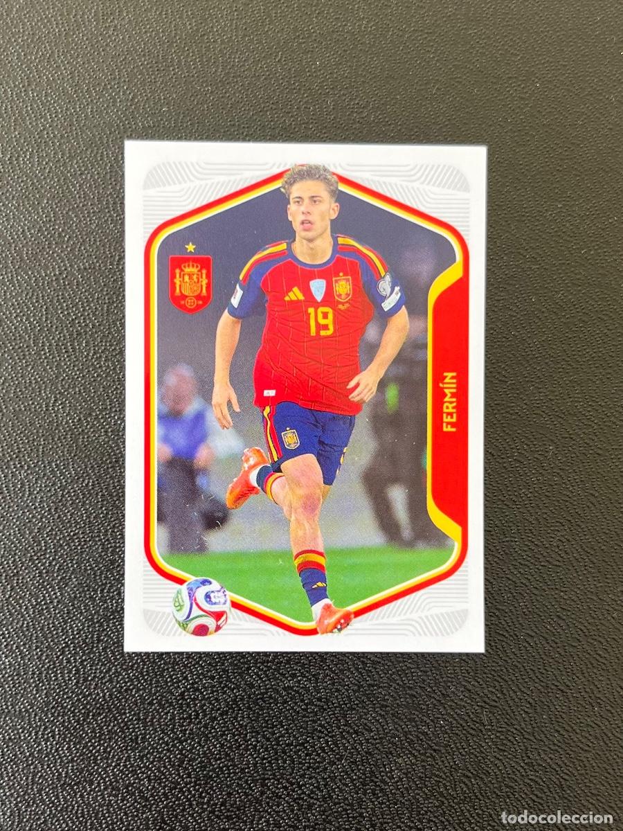 Cromos de f&uacute;tbol: 46 FERM&Iacute;N L&Oacute;PEZ ESPA&Ntilde;A STICKER COLECCI&Oacute;N SELECCI&Oacute;N ESPA&Ntilde;OLA F&Uacute;TBOL CARREFOUR CROMO MUNDIAL 2026
