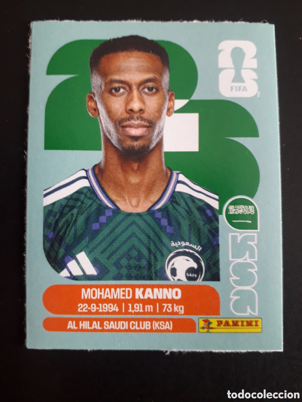 Cromos de f&uacute;tbol: KANNO ARABIA SAUD&Iacute; UPDATE ACTUALIZACI&Oacute;N MUNDIAL F&Uacute;TBOL 2026 FIFA WORLD CUP PANINI PEDIDO M&Iacute;NIMO 3&euro;.
