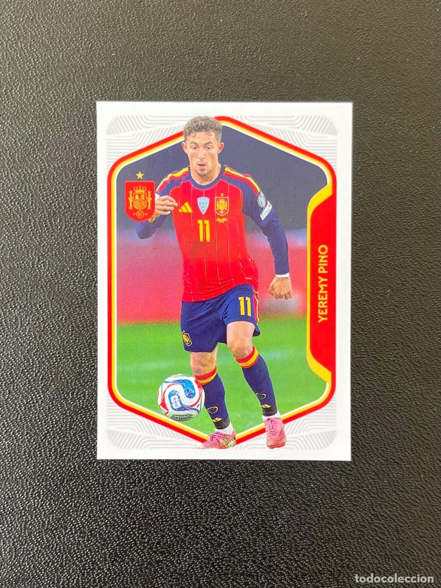 Cromos de f&uacute;tbol: 58 YEREMY PINO ESPA&Ntilde;A STICKER COLECCI&Oacute;N SELECCI&Oacute;N ESPA&Ntilde;OLA F&Uacute;TBOL CARREFOUR CROMO MUNDIAL 2026