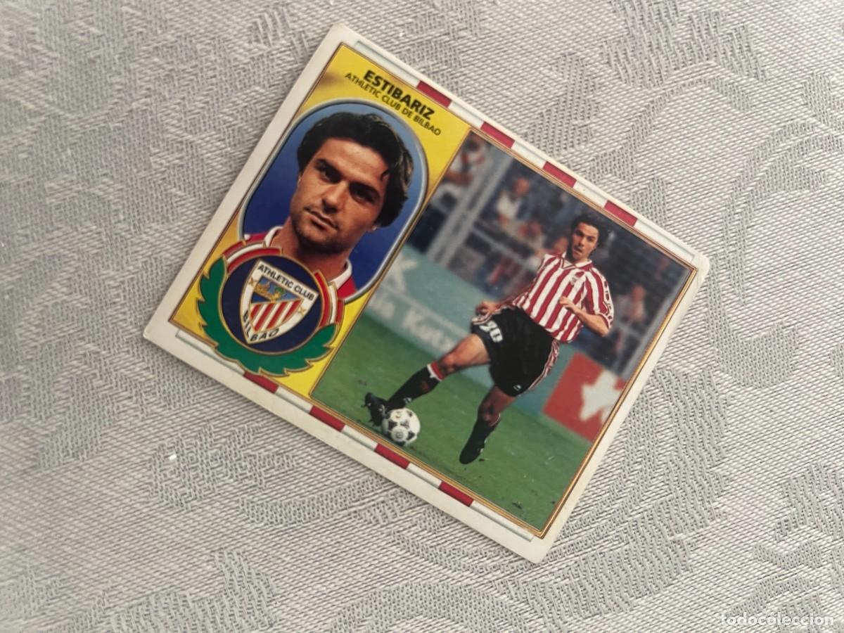 Cromos de f&uacute;tbol: ESTIBARIZ ATHLETIC CLUB DE BILBAO SIN PEGAR LIGA ESTE 1996 1997