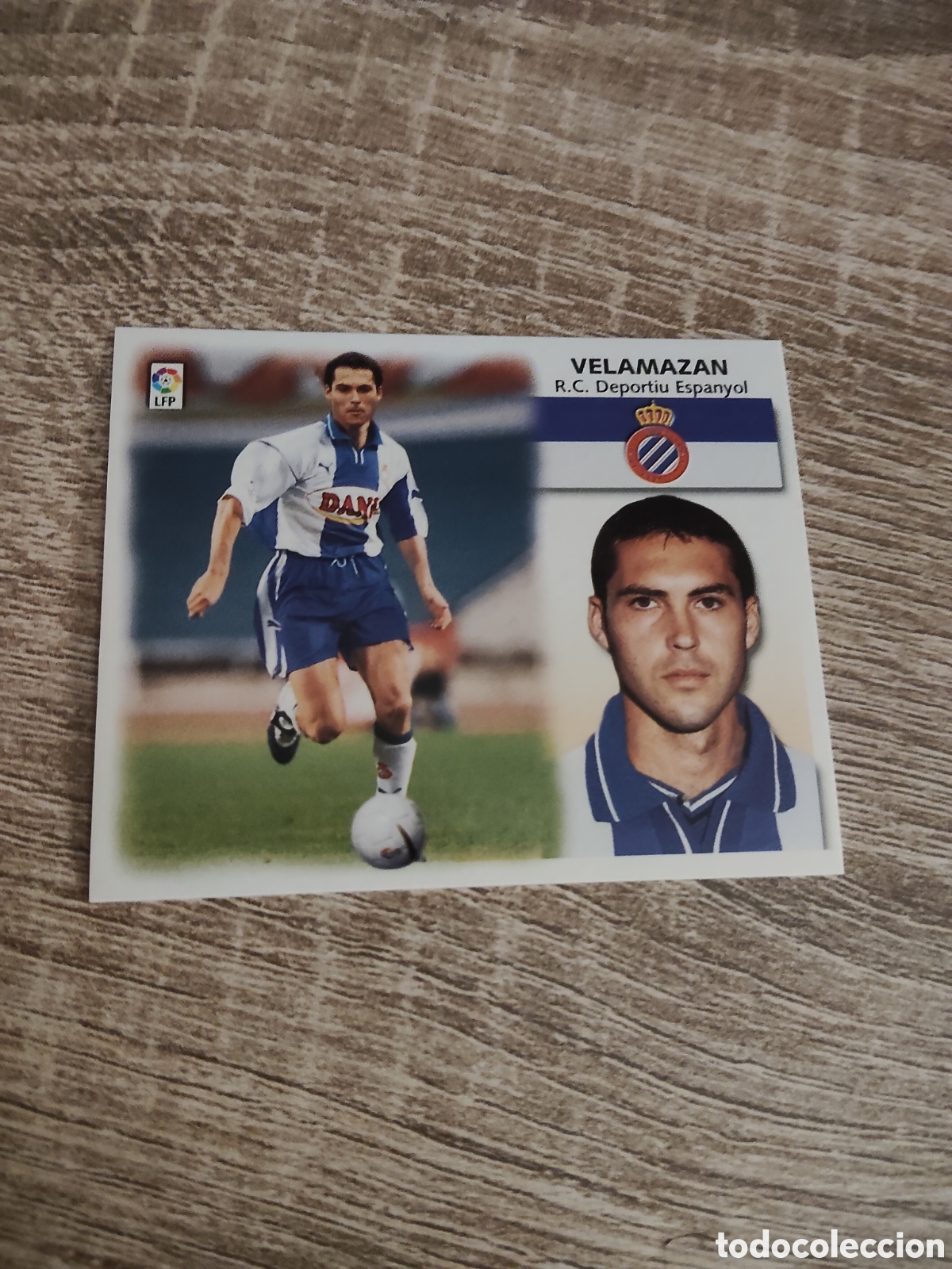 Cromos de f&uacute;tbol: Velamazan fichaje 2 Espanyol liga 1999 2000 99 00 ediciones este nuevo