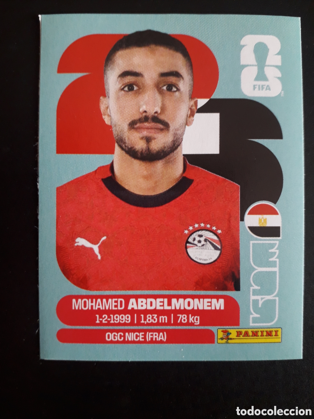 Cromos de f&uacute;tbol: ABDELMONEM EGIPTO UPDATE ACTUALIZACI&Oacute;N MUNDIAL F&Uacute;TBOL 2026 FIFA WORLD CUP PANINI PEDIDO M&Iacute;NIMO 3&euro;