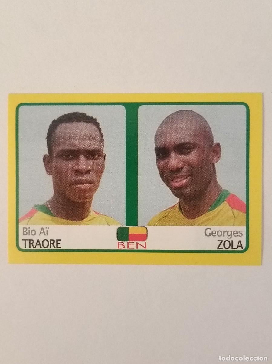 Fu&szlig;ball-Sticker: #142 TRAORE-ZOLA (BENIN) AFRICA CUP/COPA 2008 PANINI