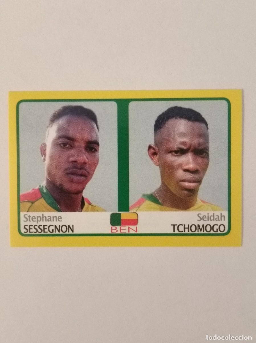 Fu&szlig;ball-Sticker: #144 SESSEGNON-TCHOMOGO (BENIN) AFRICA CUP/COPA 2008 PANINI