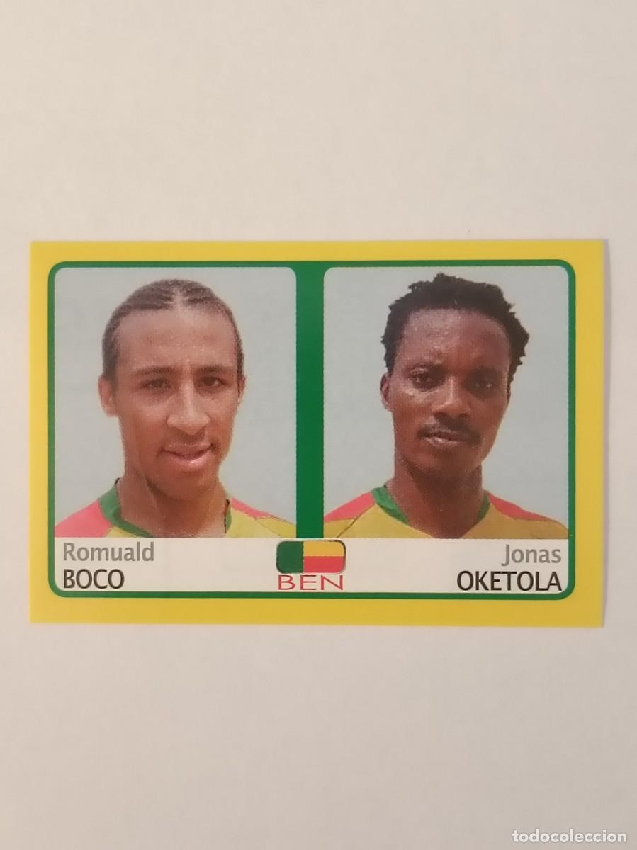 Cromos de f&uacute;tbol: #145 BOCO-OKETOLA (BENIN) AFRICA CUP/COPA 2008 PANINI