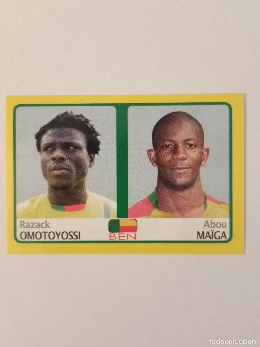 Cromos de f&uacute;tbol: #146 OMOTOYOSSI-MAIGA (BENIN) AFRICA CUP/COPA 2008 PANINI