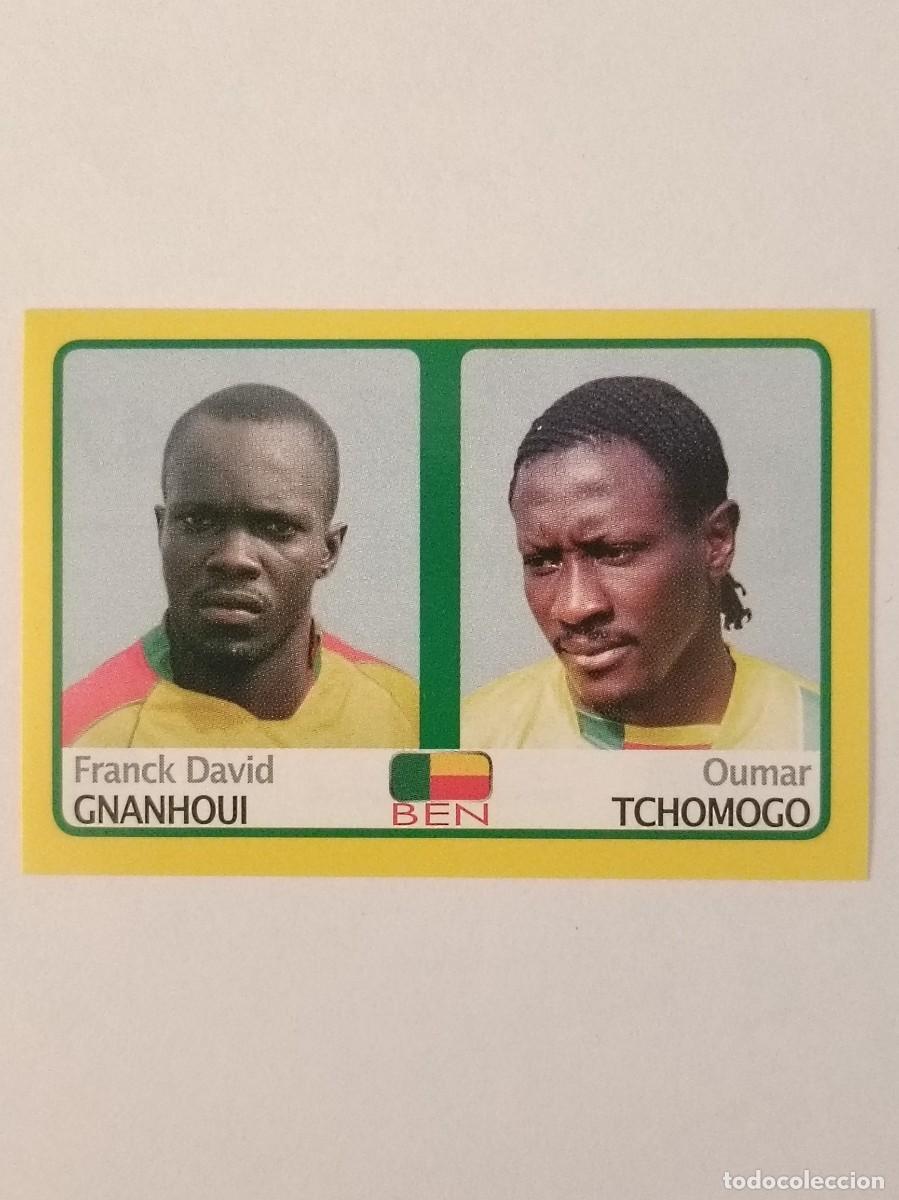 Cromos de f&uacute;tbol: #147 GNANHOUI-OUMAR TCHOMOGO (BENIN) AFRICA CUP/COPA 2008 PANINI