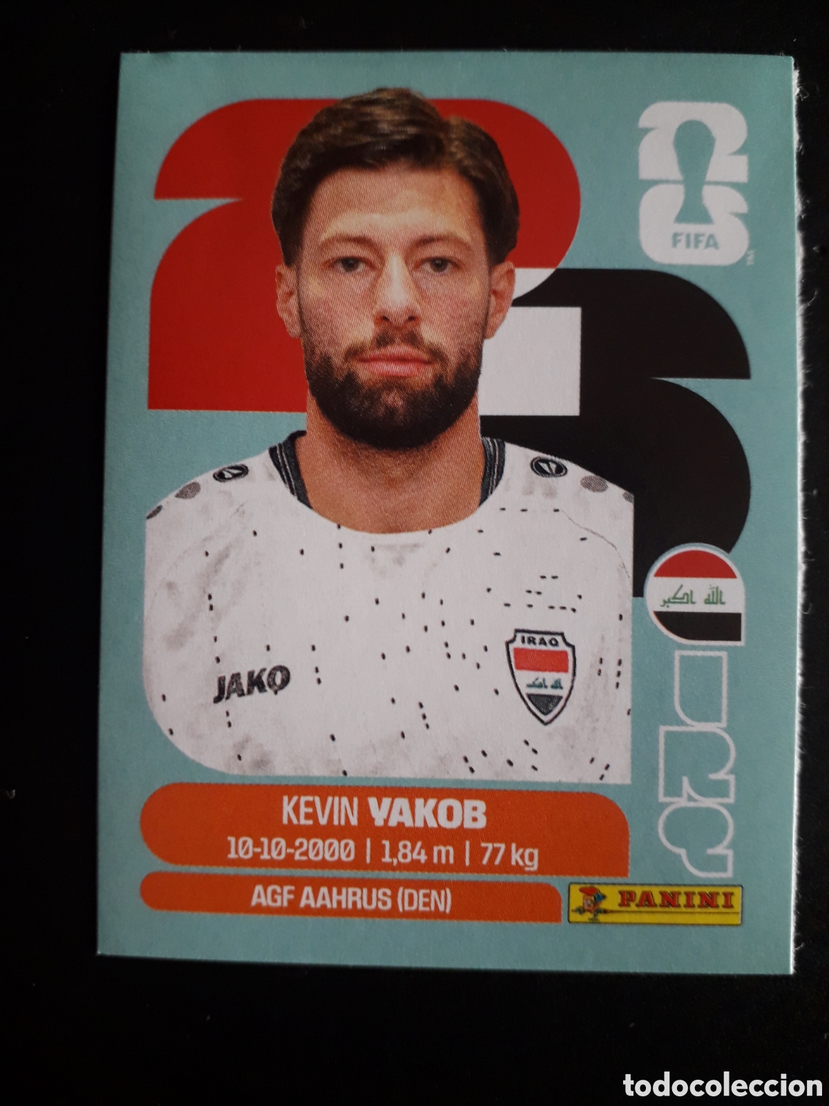 Cromos de f&uacute;tbol: YACOB IRAK UPDATE ACTUALIZACI&Oacute;N MUNDIAL F&Uacute;TBOL 2026 FIFA WORLD CUP PANINI PEDIDO M&Iacute;NIMO 3&euro;