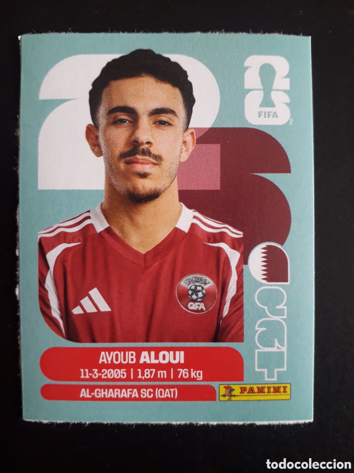 Cromos de f&uacute;tbol: ALOUI QATAR UPDATE ACTUALIZACI&Oacute;N MUNDIAL F&Uacute;TBOL 2026 FIFA WORLD CUP PANINI PEDIDO M&Iacute;NIMO 3&euro;