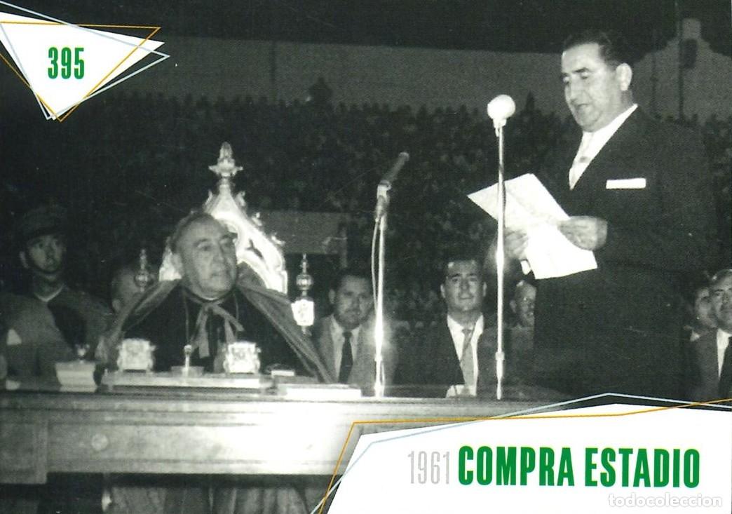 Cromos de f&uacute;tbol: FUTBOL - BETIS CARDS - 2025-2026 - 25-26 - REAL BETIS - 395 - COMPRA ESTADIO - 1961