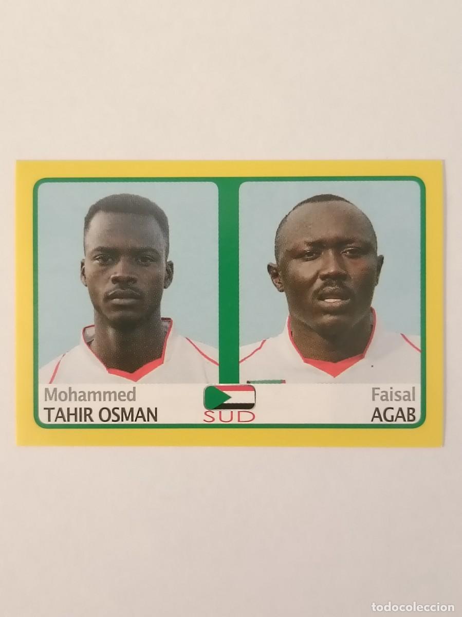 Cromos de f&uacute;tbol: #154 TAHIR OSMAN-AGAB (SUDAN) AFRICA CUP/COPA 2008 PANINI