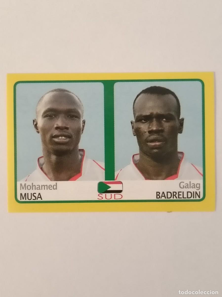 Cromos de f&uacute;tbol: #155 MUSA-BADRELDIN (SUDAN) AFRICA CUP/COPA 2008 PANINI