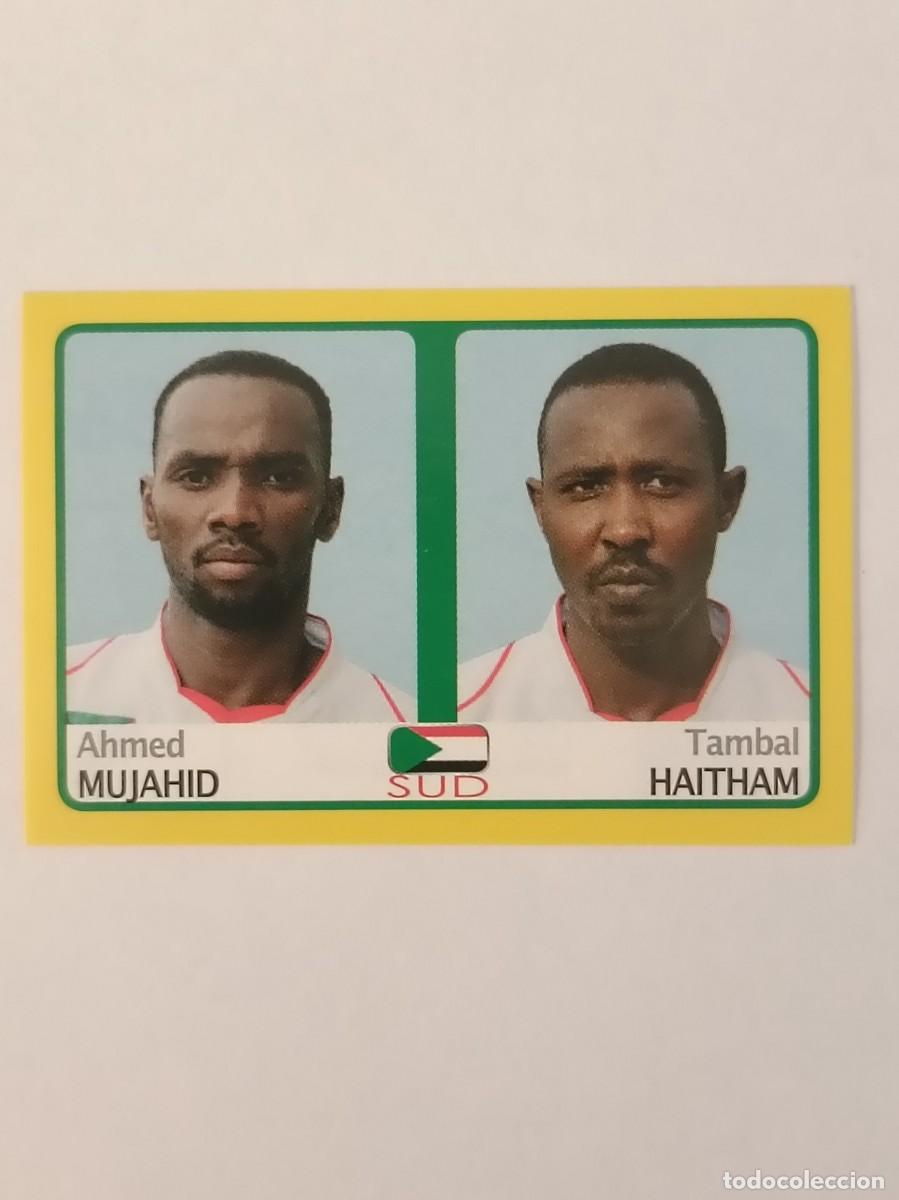 Cromos de f&uacute;tbol: #156 MUJAHID-HAITHAM (SUDAN) AFRICA CUP/COPA 2008 PANINI