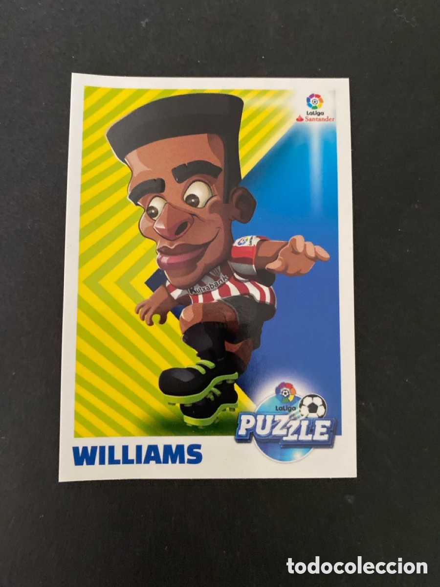 Cromos de f&uacute;tbol: Cromo liga 17/18 Puzzle N* 7