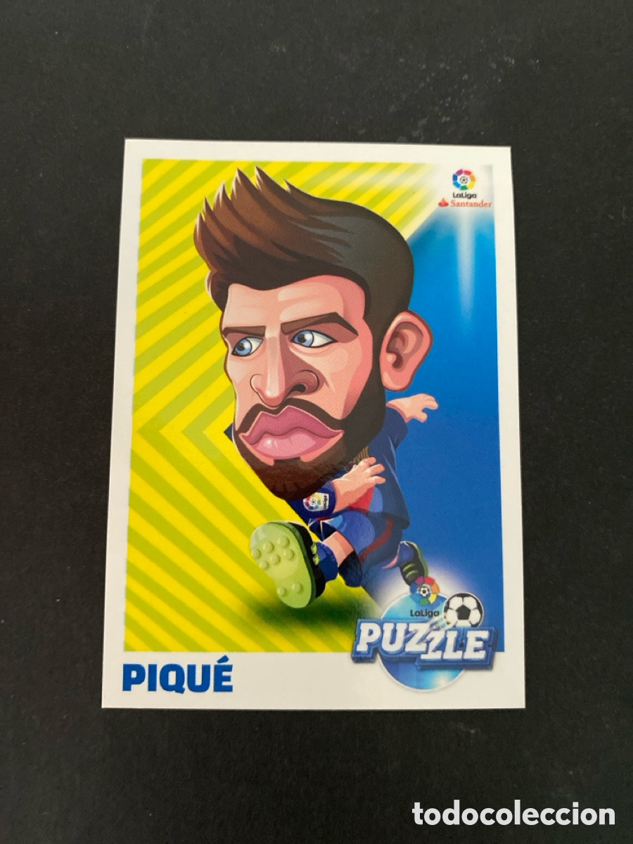 Cromos de f&uacute;tbol: Cromo liga 17/18 Puzzle N* 3