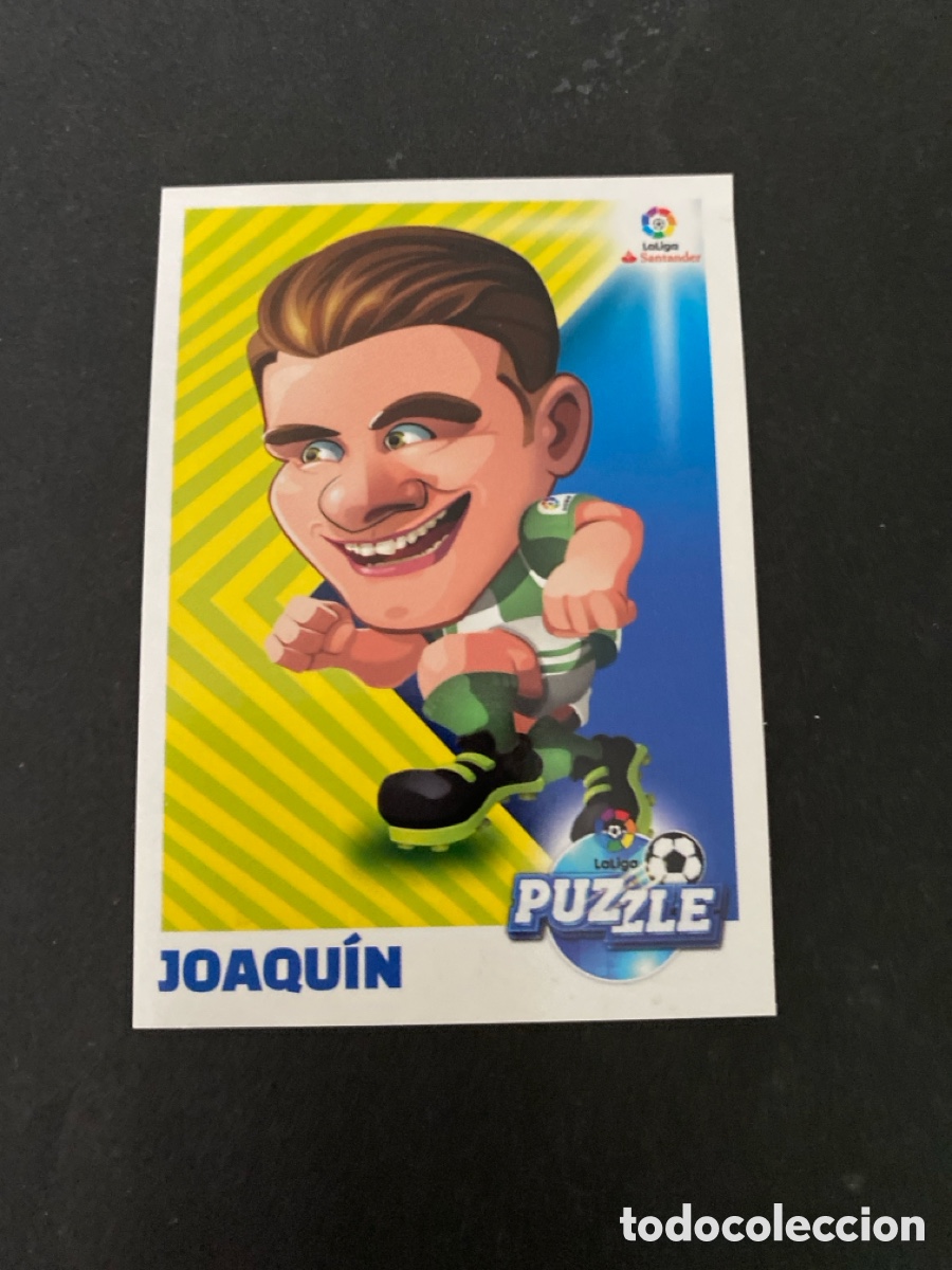 Cromos de f&uacute;tbol: Cromo liga 17/18 Puzzle N* 4