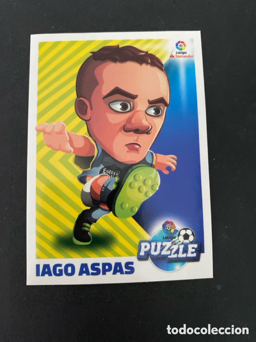 Cromos de f&uacute;tbol: Cromo liga 17/18 Puzzle N*5