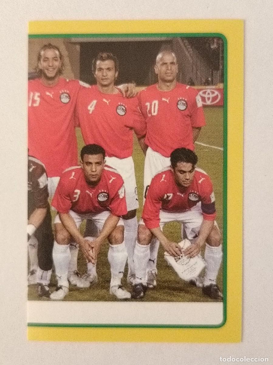Cromos de f&uacute;tbol: #160 ALINEACION (EGIPTO) AFRICA CUP/COPA 2008 PANINI