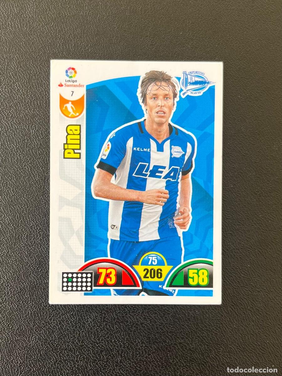 Cromos de f&uacute;tbol: 7 TOM&Aacute;S PINA DEPORTIVO ALAV&Eacute;S ADRENALYN XL 2017 2018 CROMO PANINI LA LIGA SANTANDER 17 18