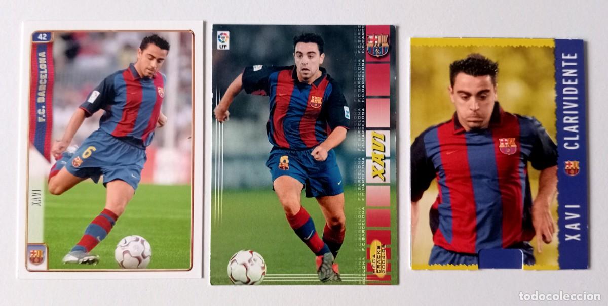 Cromos de f&uacute;tbol: LOTE CROMOS FUTBOL XAVI HERN&Aacute;NDEZ F.C. BARCELONA