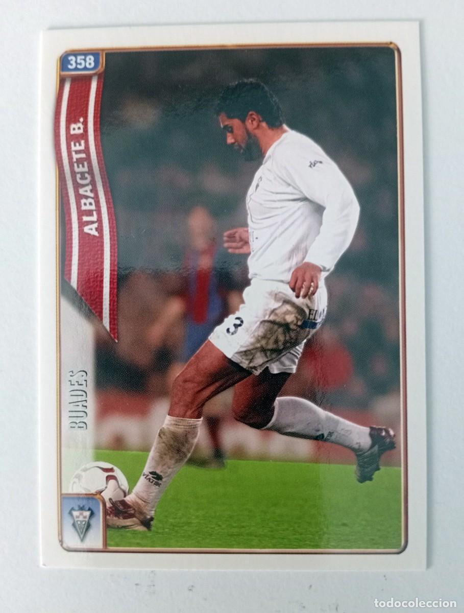 Fu&szlig;ball-Sticker: CROMO FUTBOL ALBACETE BALOMPI&Eacute; MUNDI CROMO 2004-2005: BUADES