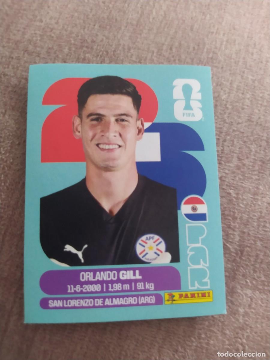 Cromos de f&uacute;tbol: PAR 03 PAR3 Orlando GILL 3 Paraguay Mundial 2026 Panini
