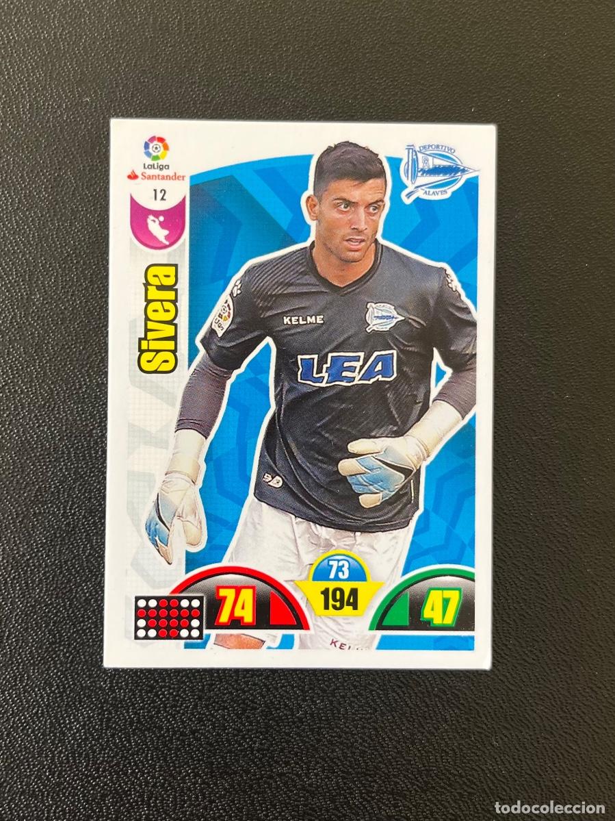 Cromos de f&uacute;tbol: 12 SIVERA DEPORTIVO ALAV&Eacute;S ADRENALYN XL 2017 2018 CROMO PANINI LA LIGA SANTANDER 17 18