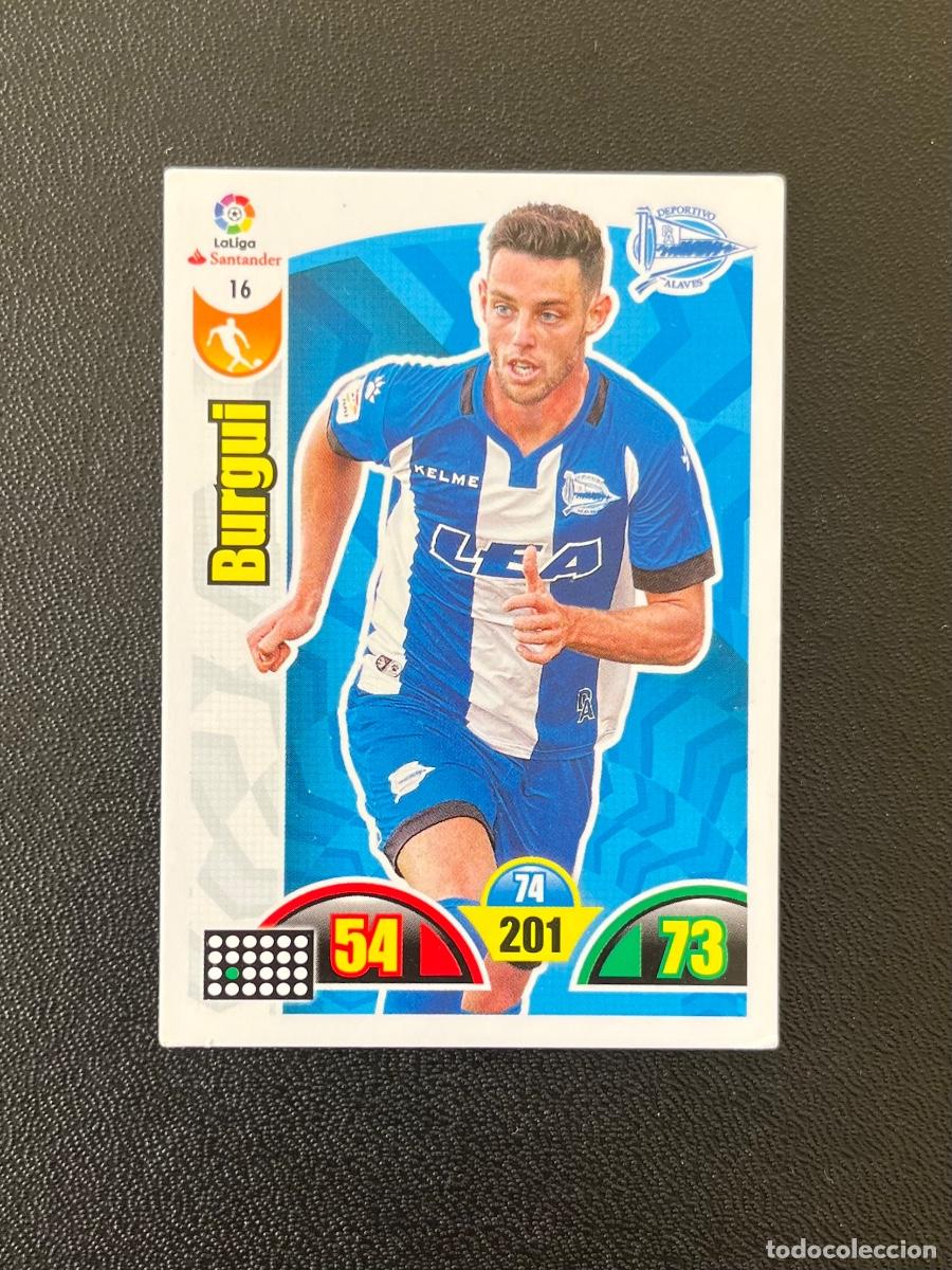 Cromos de f&uacute;tbol: 16 BRUGUI DEPORTIVO ALAV&Eacute;S ADRENALYN XL 2017 2018 CROMO PANINI LA LIGA SANTANDER 17 18